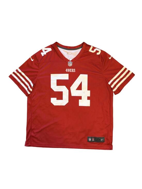 Nike Other - Nike San Francisco 49ers NFL Fred Warner Red Color Rush Jersey Men's Size 2XL